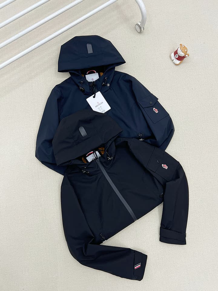 Moncler Men's Business Light Luxury Jacket – 25SS in Black