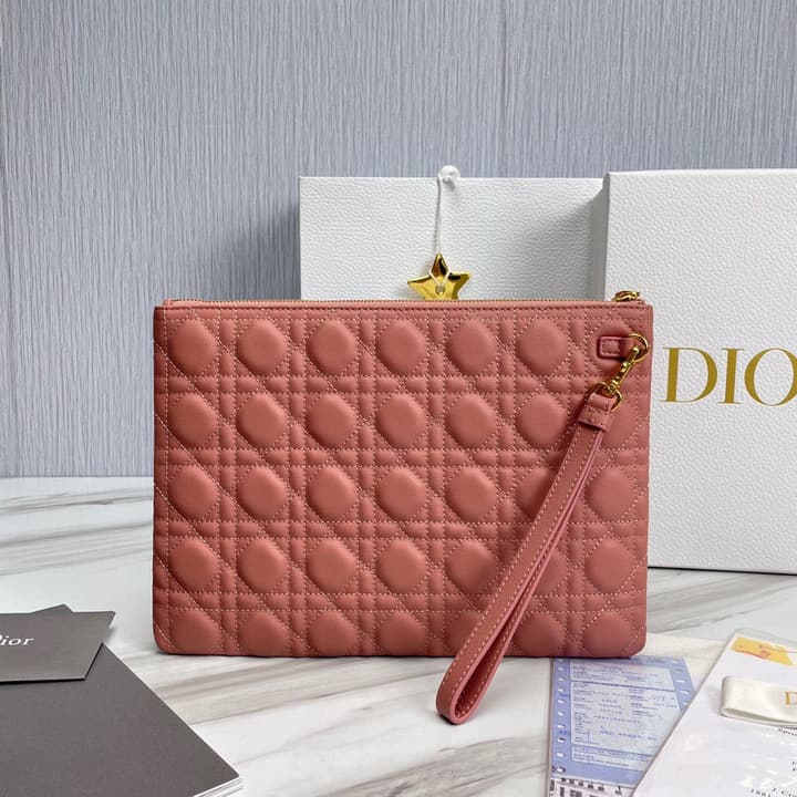Dior Clutch Bag in Classic Black