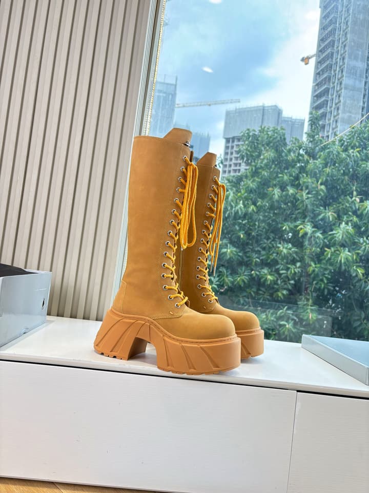 SMFK Platform Over-the-Knee Boots – 2025 Autumn/Winter Collection in Black