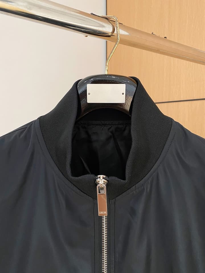 Dior Men's Casual Jacket – 2025 Fall/Winter in Dark Navy