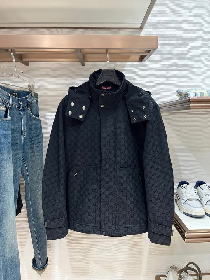 Gucci Detachable GG Canvas Trench Coat – 25FW
