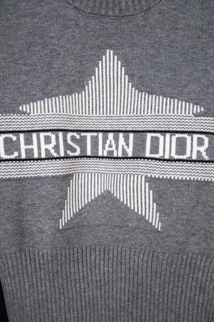 Dior Peter Doig Ski Series Sailor Knit Sweater – 23FW in Grey