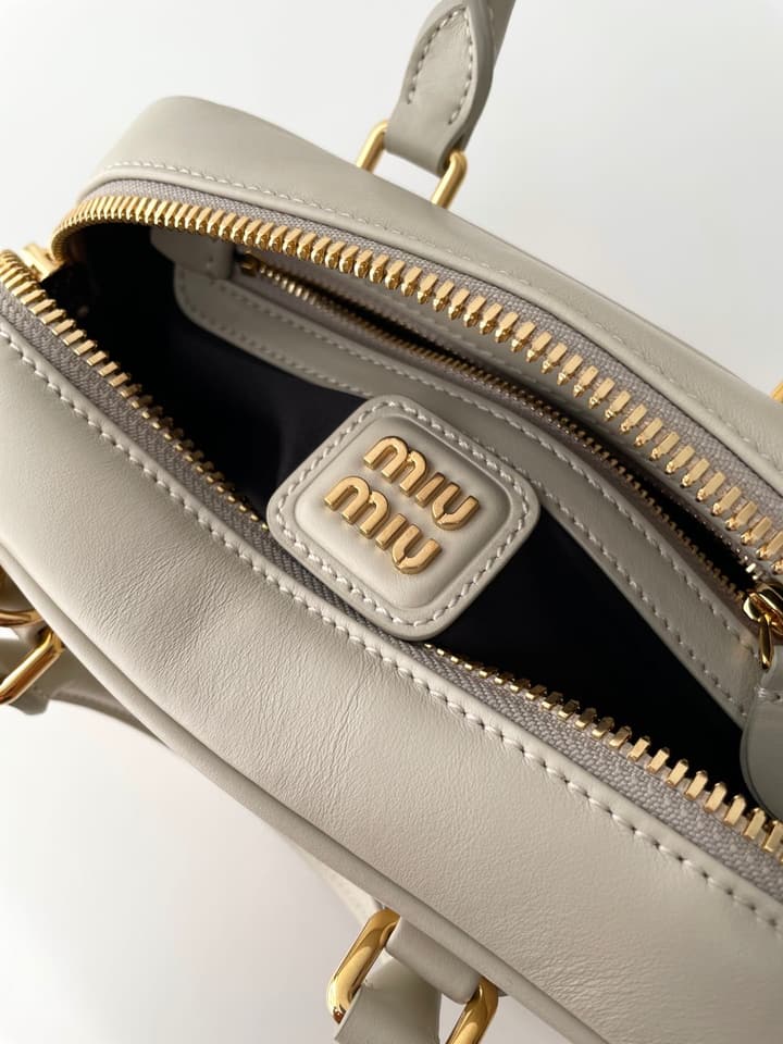 Miu Miu Bowling Bag in Black