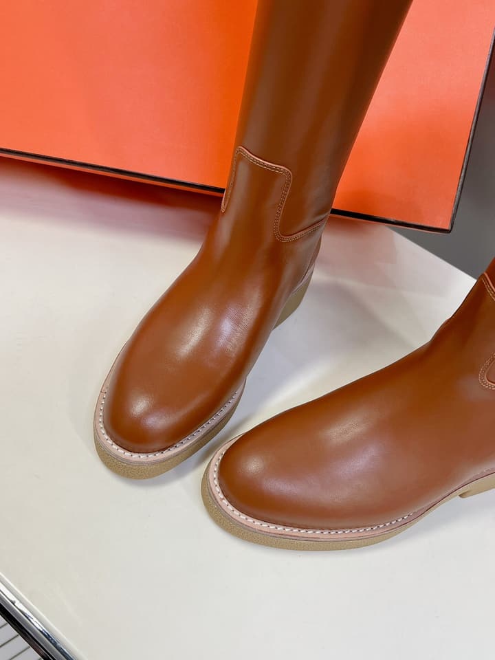 Hermès Kelly Riding Boots in Black