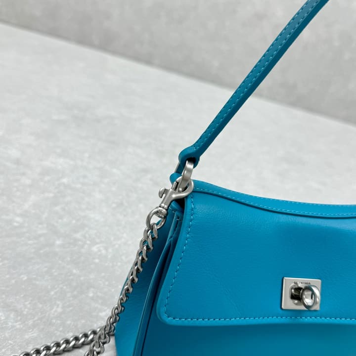 Balenciaga Rodeo Nano Chain Bag in Black