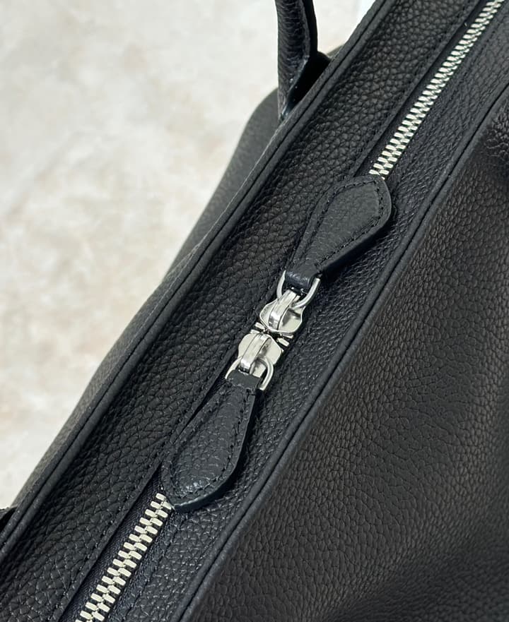 The Row Agnes 15 Leather Bowling Bag