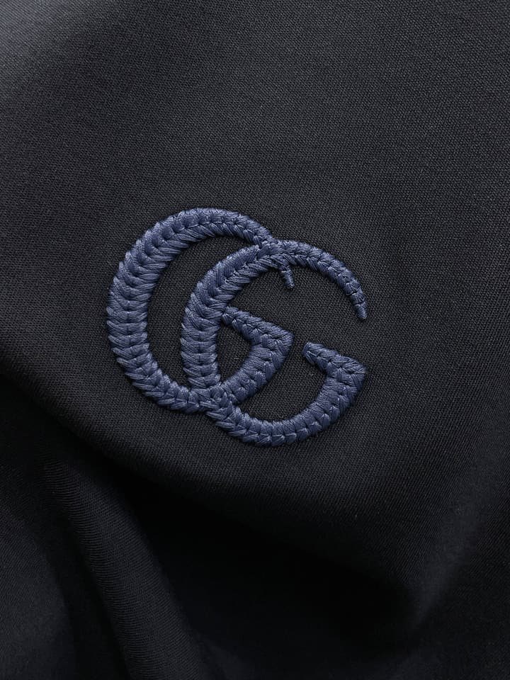 Gucci Men's Long Sleeve T-Shirt – 2025FW in Black