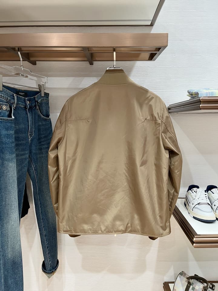Dior Men's Casual Jacket – 2025FW in Dark Navy