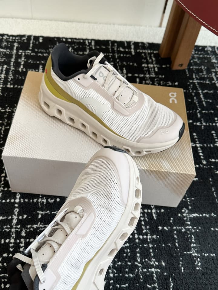 On Cloudmonster Void Running Shoes in Void Blue