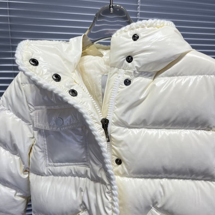 Moncler Kids Hooded Down Jacket – 25FW in Classic Black