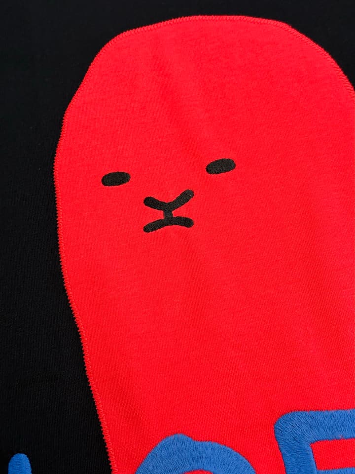Loewe Anniversary Monster Crewneck T-Shirt in Black