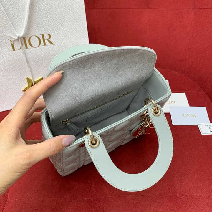 Dior Lady Dior Cannage Shoulder Bag