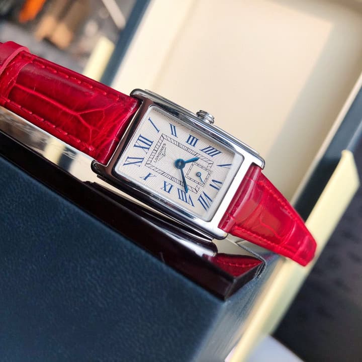 Longines DolceVita Quartz Watch in Black Strap
