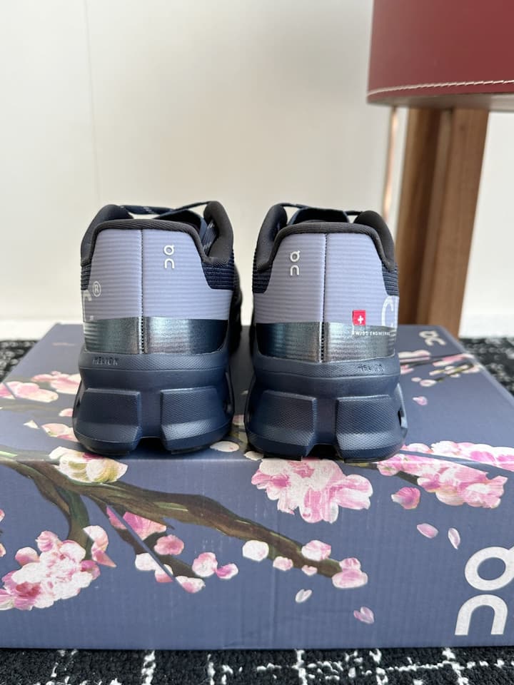 On Cloudmonster Void Running Shoes in Void Blue
