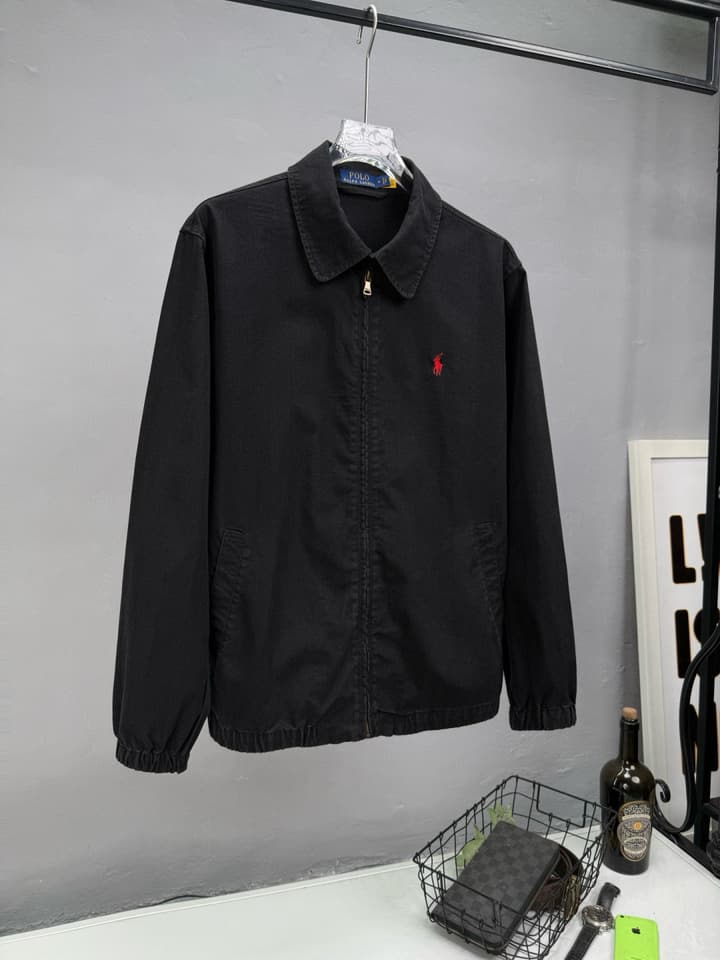 Ralph Lauren 2025 Washed Denim Jacket in Khaki