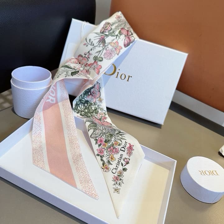 Dior Silk Twilly Scarf