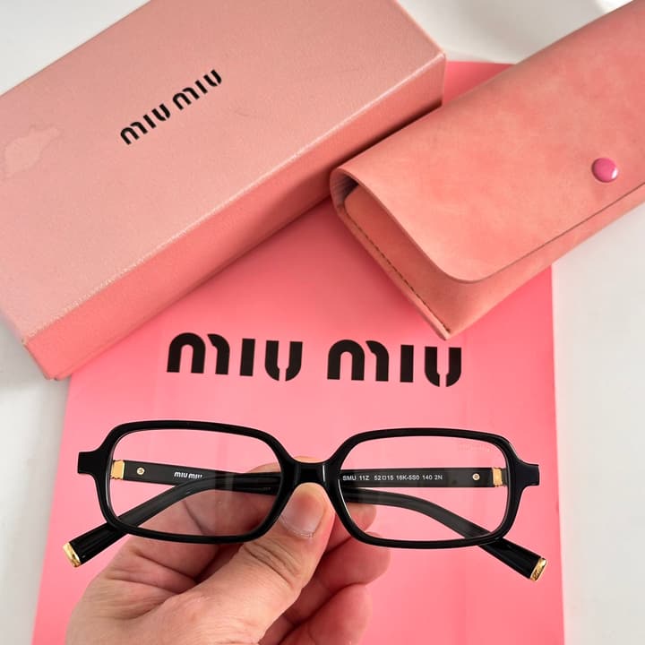 Miu Miu SMU 11Z Narrow Frame Sunglasses