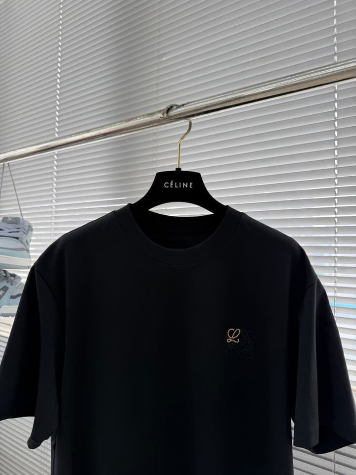 Loewe Contrast Logo T-Shirt – Spring/Summer Collection – 2026SS in Classic Black
