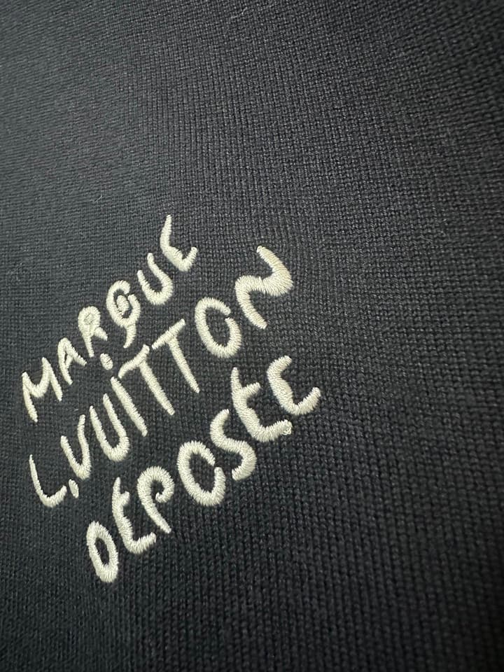 Louis Vuitton Button Pullover Polo Shirt – 24SS in Navy Blue