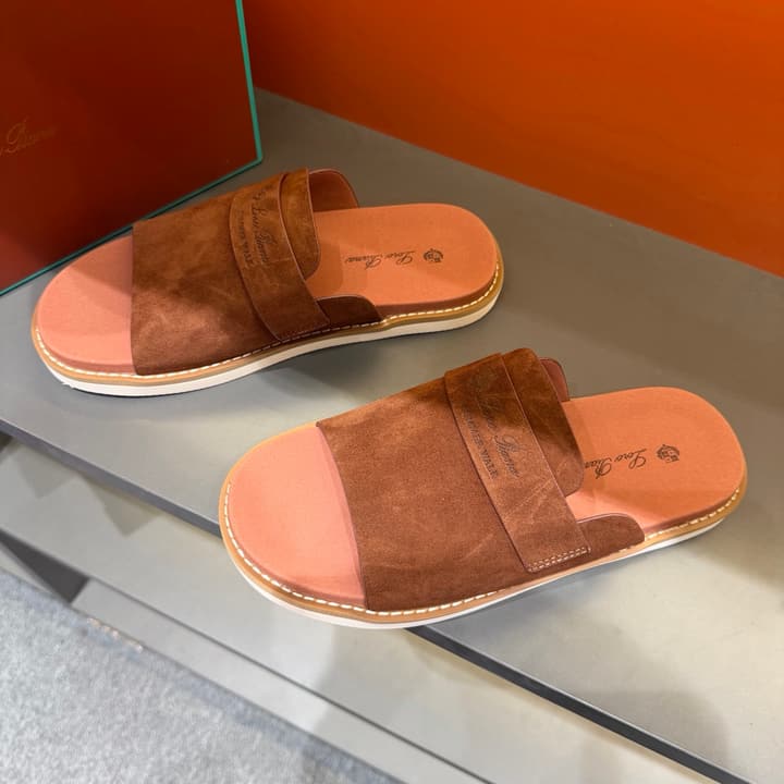 Loro Piana Summer Walk Crisscross Mules
