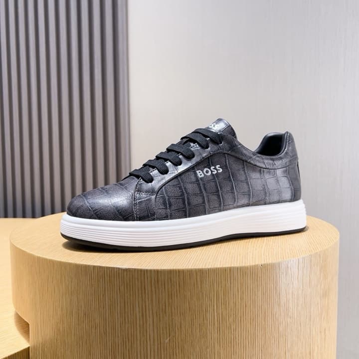 Boss Classic Leather Driving Shoes