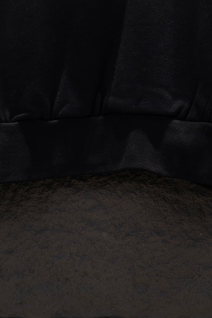 Prada Oversize Embroidered Cotton Sweatshirt in Classic Black Hoodie