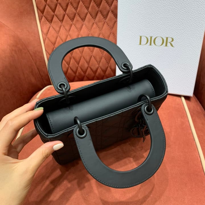 Dior Lady Dior Classic Matte Handbag
