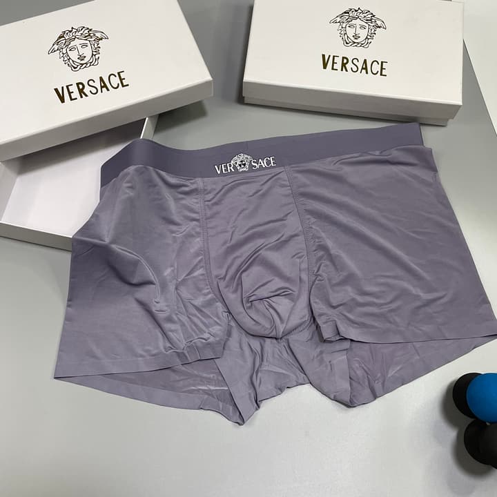 Versace Men's Ice Silk Seamless Underwear Pack