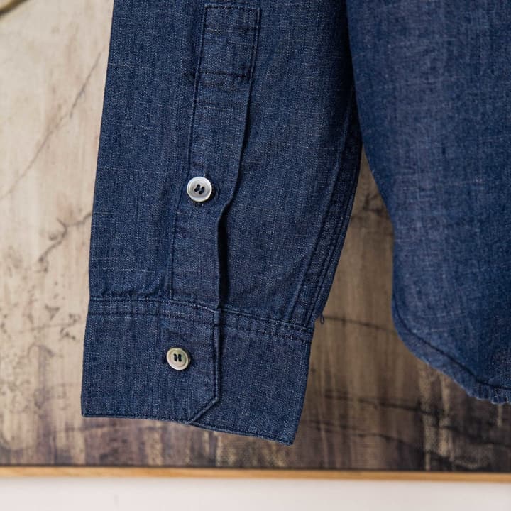 Loewe Double-Sided Denim Embroidered Shirt
