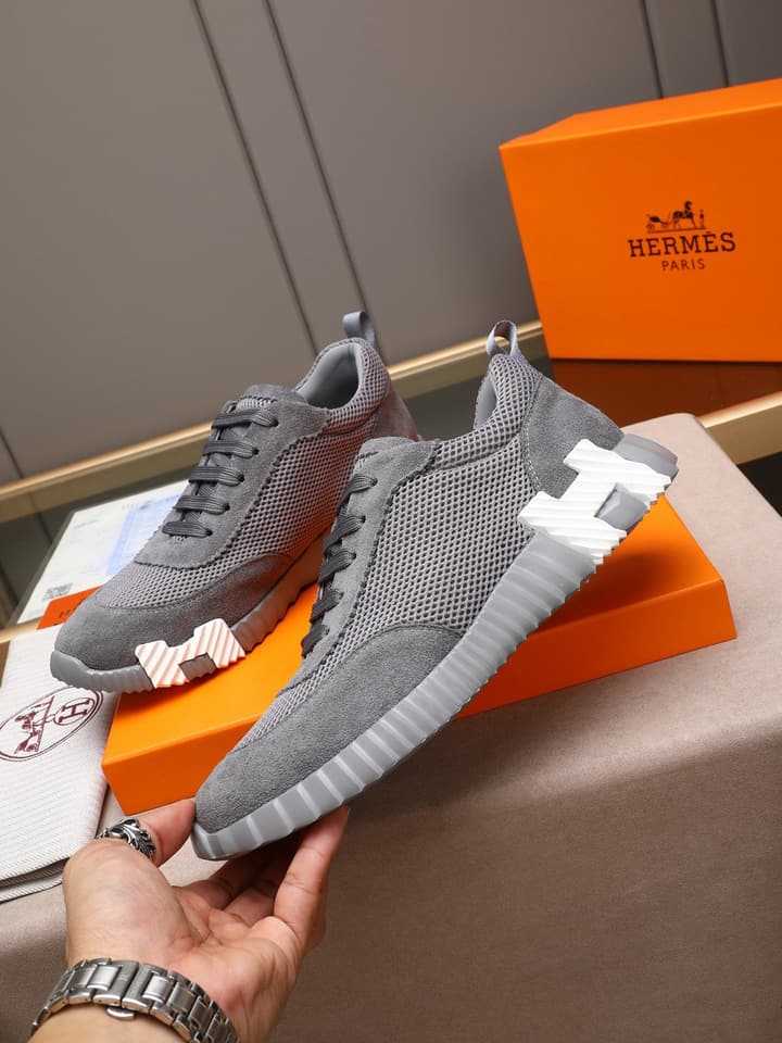 Hermès Bouncing Sport Sneakers in Dark Blue