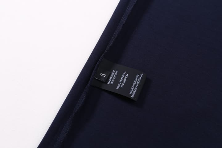 Vetements VTM Logo Print Loose T-Shirt – 2025SS in Dark Blue