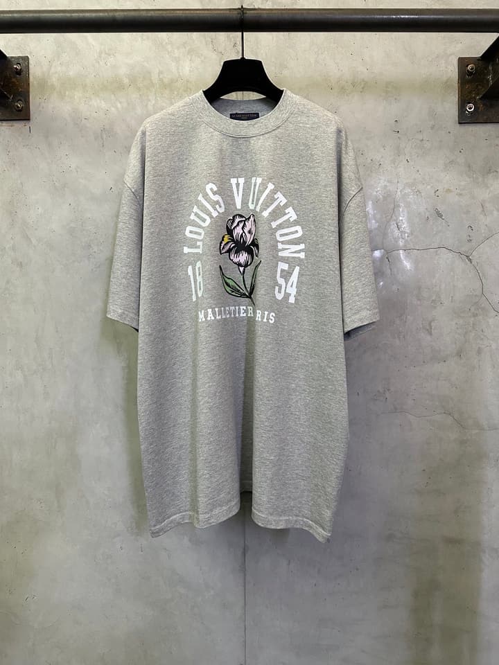 Louis Vuitton 1854 Iris Academy T-Shirt – 26SS in Grey