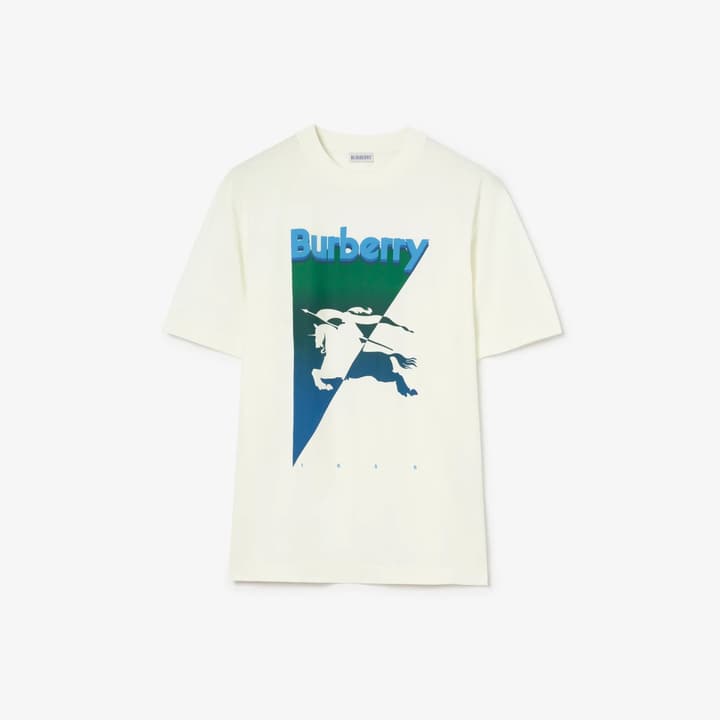 Burberry EKD Logo Crewneck T-Shirt in Black