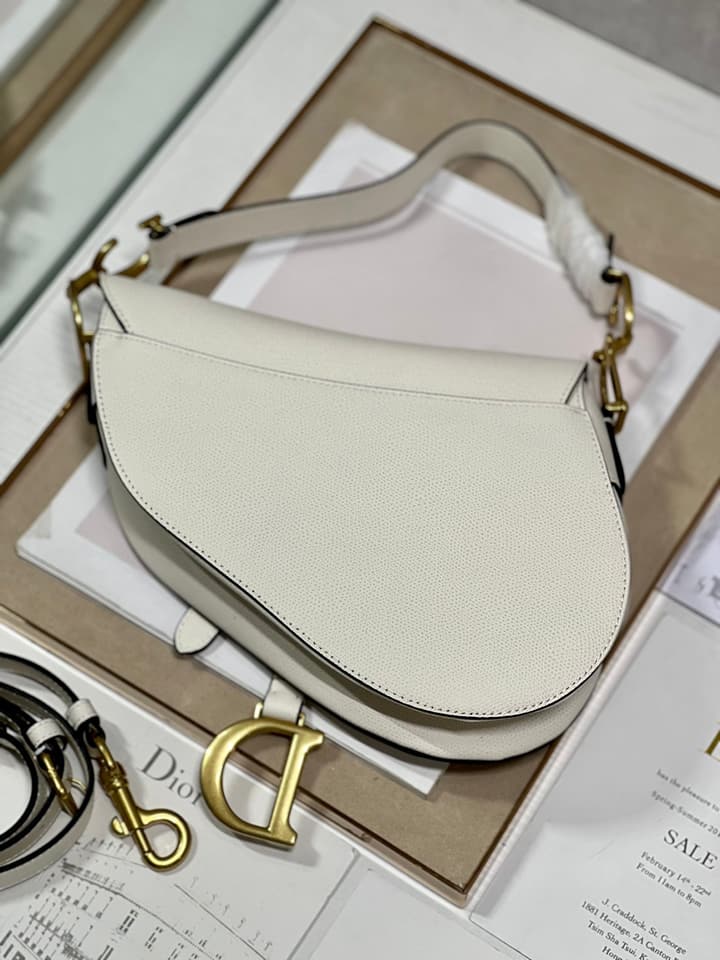 Dior Classic Saddle Bag in Apricot