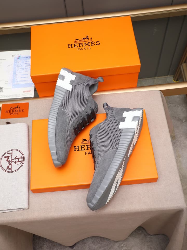 Hermès Bouncing Sport Sneakers in Dark Blue
