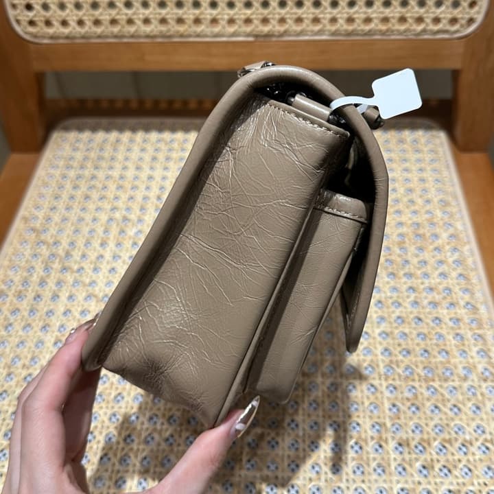 Saint Laurent Niki Baby Shoulder Bag in Apricot