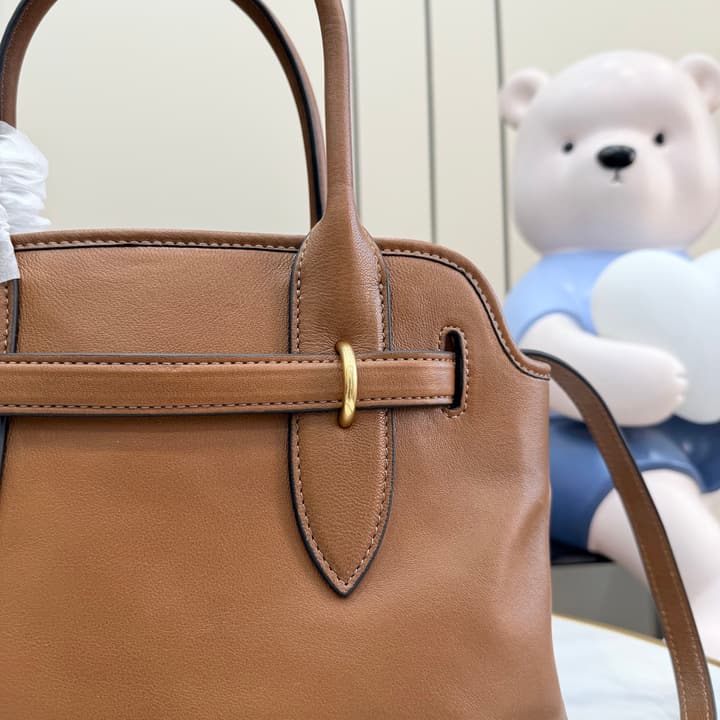 Miu Miu Aventure Leather Shoulder Bag