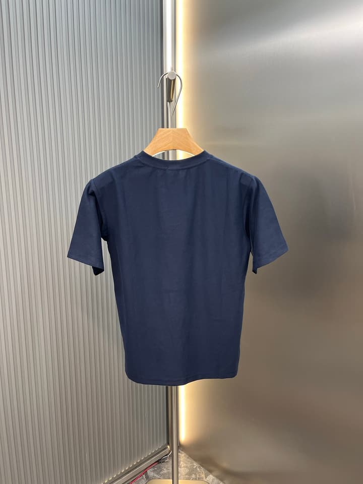 Celine Triomphe Embroidered Loose T-Shirt in Grey