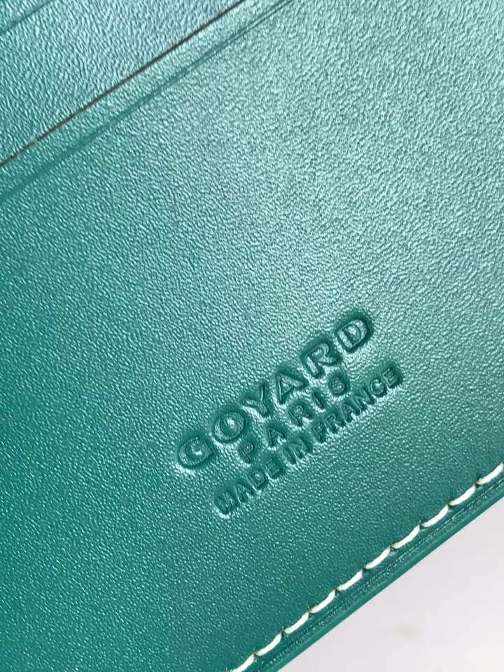 Goyard Wallet in Blue
