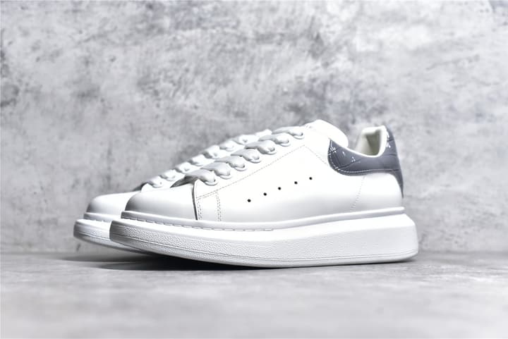 Alexander McQueen Classic Black Heel Platform Sneakers