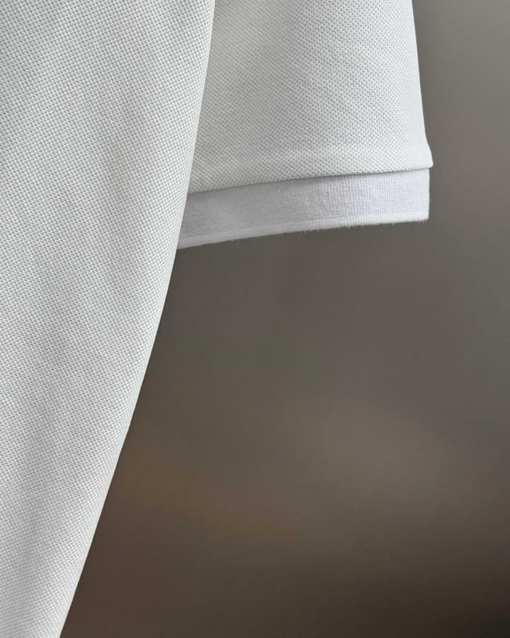 Dior Embroidered Letter Polo Shirt in Black
