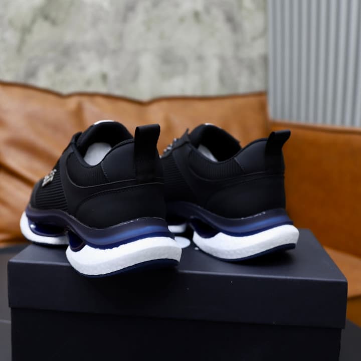 Boss 2024 Knit Sneakers – New Collection in Black Knit