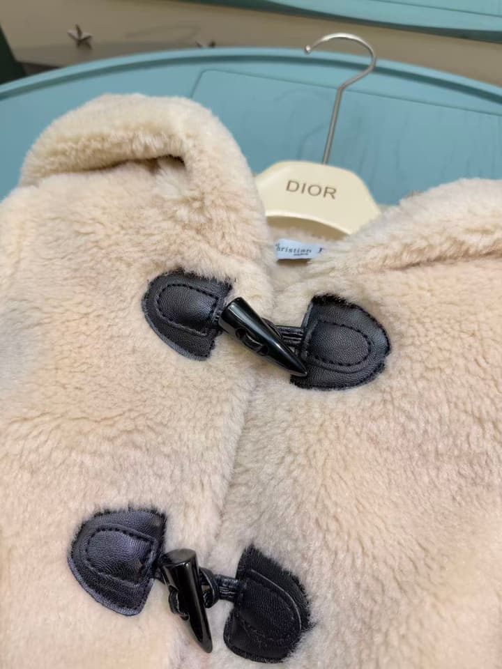 Dior Kids Faux Fleece Jacket – 25FW