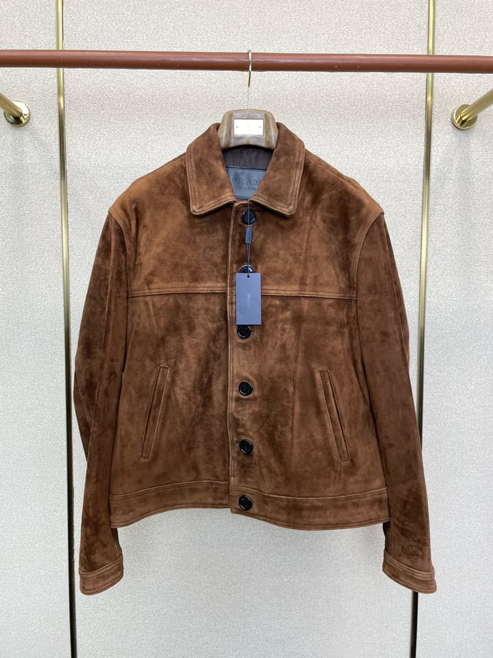 Prada Imported Leather Jacket