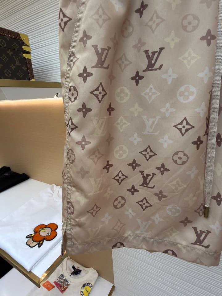 Louis Vuitton Monogram Beach Shorts in Apricot