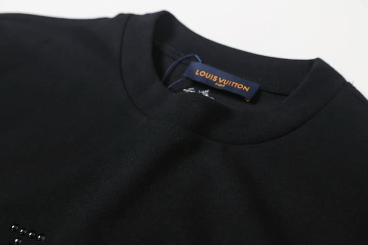 Louis Vuitton Rivet Embroidered T-Shirt – 26SS in Black