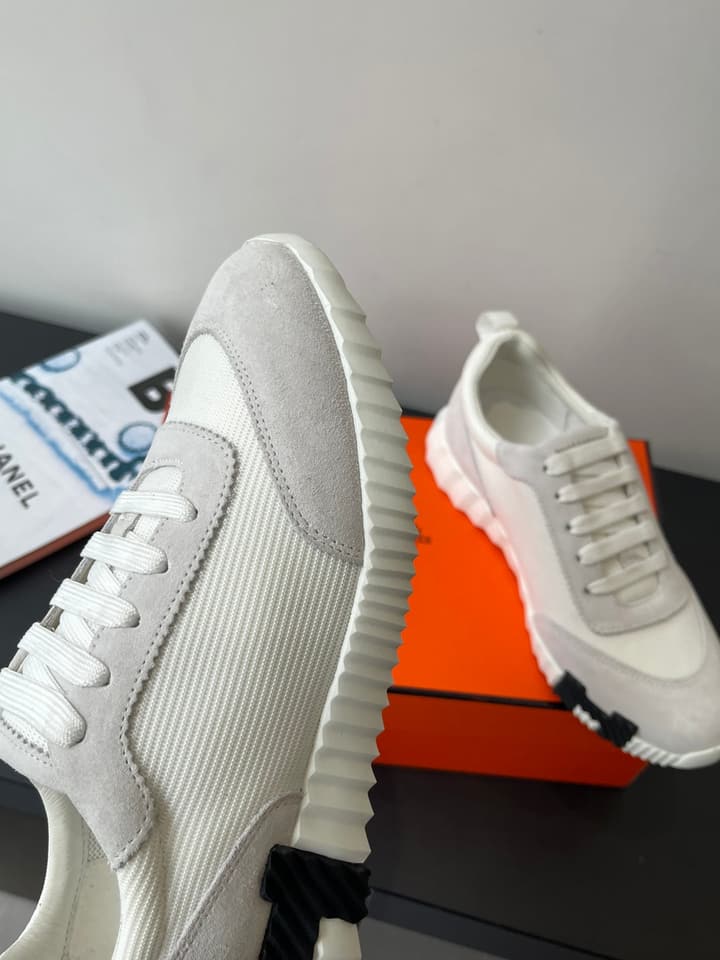 Hermès Classic Couple's Casual Sneakers in Black