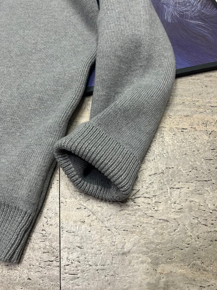 Miu Miu Logo Wool Blend Cardigan – 25FW