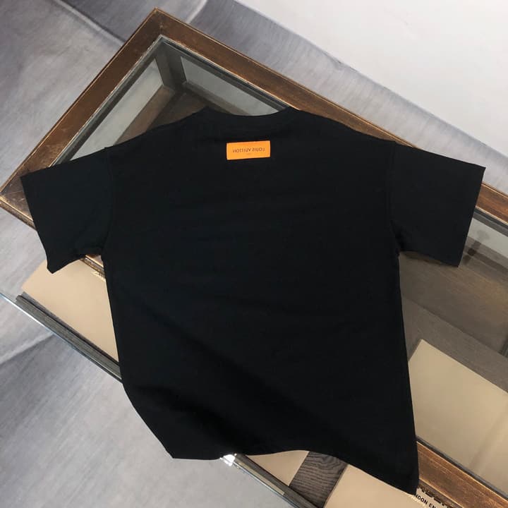 Louis Vuitton Logo Crewneck T-Shirt – 26SS in Black