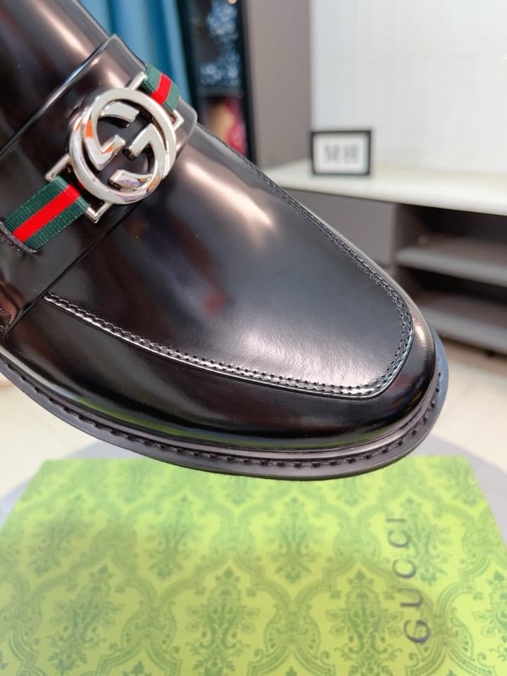 Gucci Men's Formal Leather Shoes – New Collection